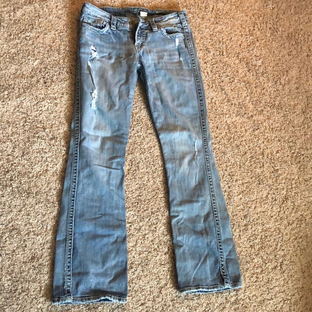 Silver jeans light wash